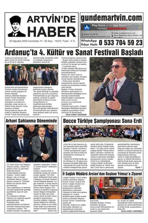 30 Ağustos Tarihli Gazete