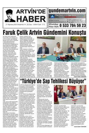 21 Ağustos Tarihli Gazete