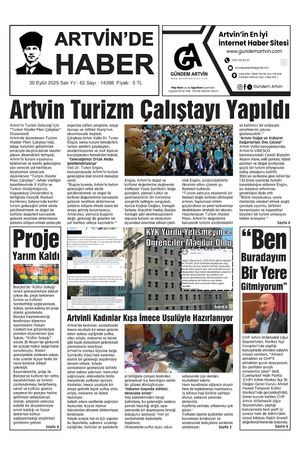 30 Eylül Tarihli Gazete