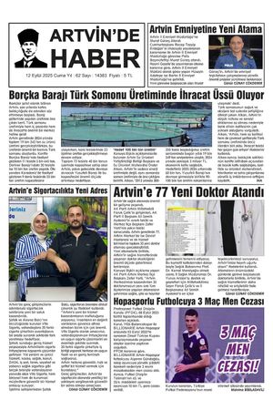 12 Eylül Tarihli Gazete