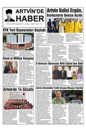 3 Eylül Tarihli Gazete