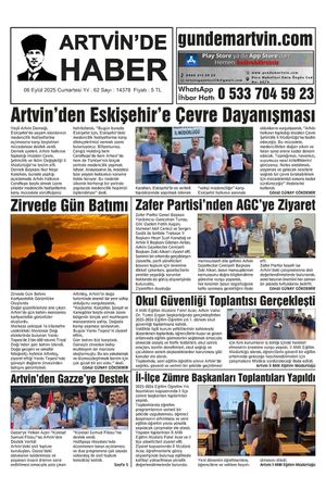 6 Eylül Tarihli Gazete