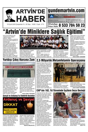 10 Eylül Tarihli Gazete
