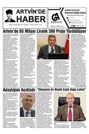 14 Ekim Tarihli Gazete