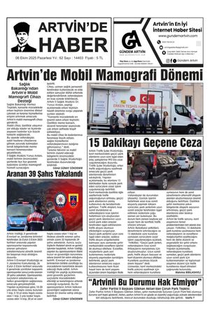 6 Ekim Tarihli Gazete