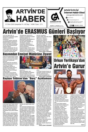 1 Ekim Tarihli Gazete
