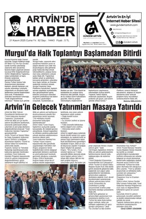 21 Kasım Tarihli Gazete