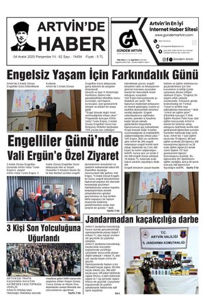 4 Aralık Tarihli Gazete