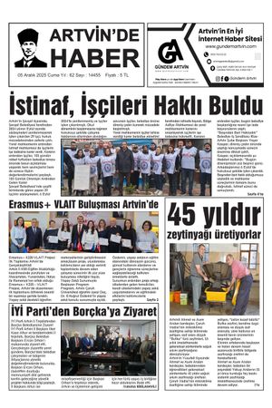 5 Aralık Tarihli Gazete