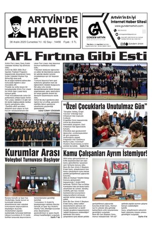 6 Aralık Tarihli Gazete