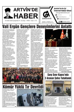 10 Aralık Tarihli Gazete