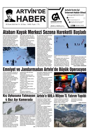 6 Ocak Tarihli Gazete