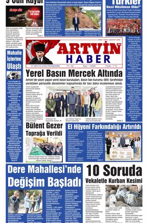7 Mayıs Tarihli Gazete