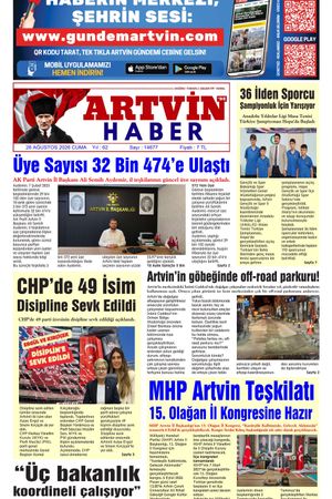 28 Ağustos Tarihli Gazete